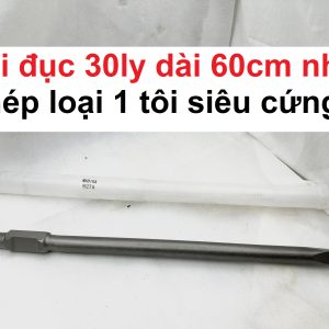 Mũi đục 30ly dài 60cm